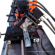 High speed C/U light stud steel frame used stud roll forming machine